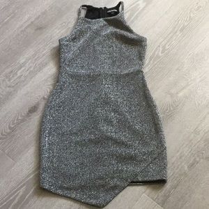 Gray glitter express dry size 0
